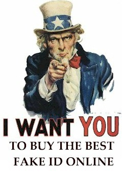 poster of uncle sam urging you to get fake id site reviews at netidreview.com